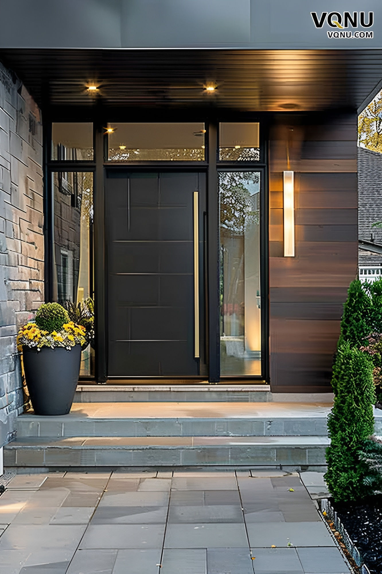 Porte d'entrée Roberge installée par Yanno