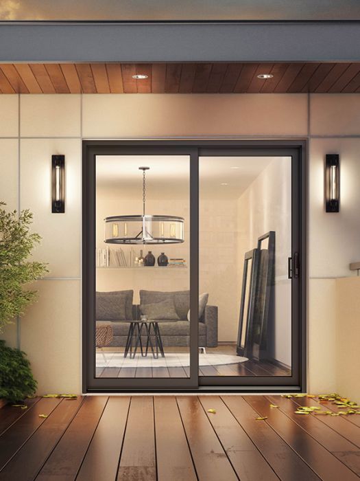 Porte patio 550 — vue extérieure